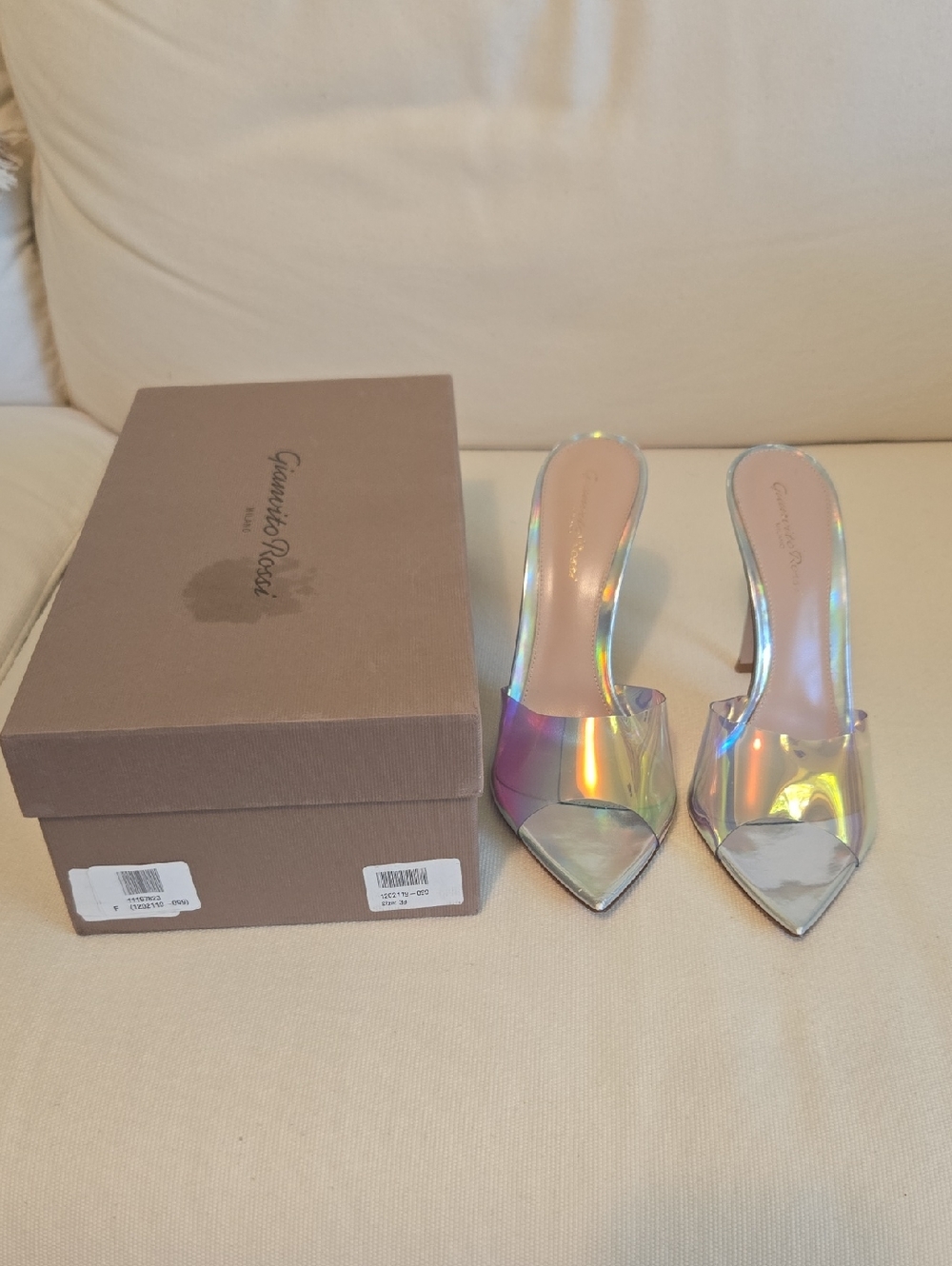 Gianvito Rossi Elle Flexi Hologram Stiletto